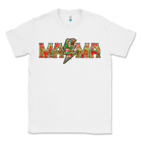 White Mama Christmas lightning bolt Classic Tee - NancyCooperArtShop