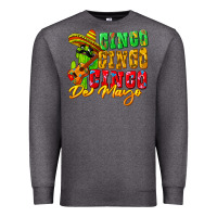 Charcoal Heather Cinco cinco de mayo Premium Sweatshirt - FaDigitalArtStudio
