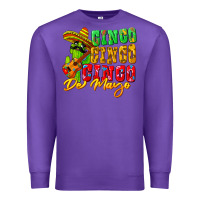 Purple Cinco cinco de mayo Premium Sweatshirt - FaDigitalArtStudio