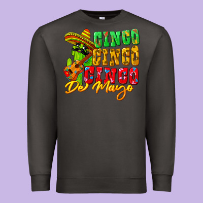 Cinco Cinco De Mayo Premium Sweatshirt Designed By Fadigitalartstudio