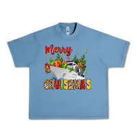 Pebble Blue merry cruisemas Urban Heavy Tee - MaliasSmallBusiness