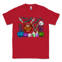 Red love  halloween Classic Tee - CowhideDigitalArt