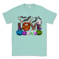 Seafoam love  halloween Classic Tee - CowhideDigitalArt