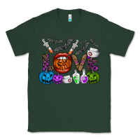Sports Green love  halloween Classic Tee - CowhideDigitalArt