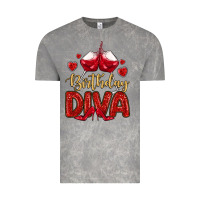 Cloud Rock birthday diva Vintage Tee - MaliasSmallBusiness