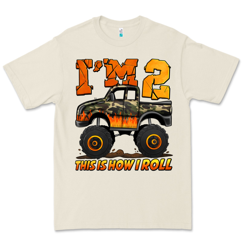 I'm Two This Is How I Roll Monster Truck Birthday Premium Tee by Jasminsmagicworld | Teevron