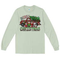 Matcha merry christmas Long Sleeve Tee - SublimationCraftShop