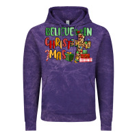 Cloud Purple believe in christmas Vintage Hoodie - MaliasSmallBusiness