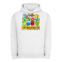 Pigment Lunar Rock Hello Summer Urban Hoodie - CowhideDigitalArt