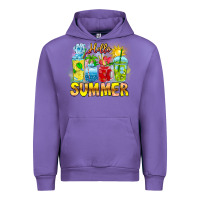 Tulip Hello Summer Urban Hoodie - CowhideDigitalArt