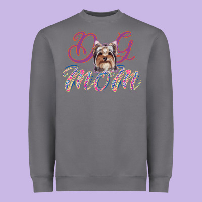 Dog Mom Heavyweight Sweatshirt Designed By Bettercallsaul