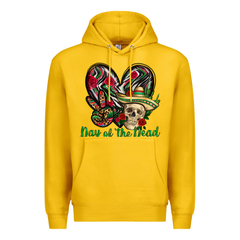 Day Of The Dead Mexico Premium Hoodie by HowdyJamesFarm | Teevron