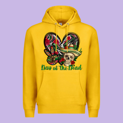 Day Of The Dead Mexico Premium Hoodie Designed By Howdyjamesfarm