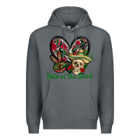 Rock Day of the dead Mexico Premium Hoodie - HowdyJamesFarm