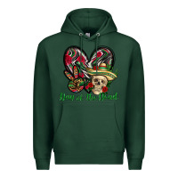 Sports Green Day of the dead Mexico Premium Hoodie - HowdyJamesFarm