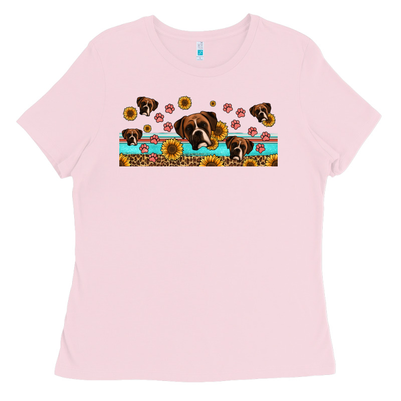 Western Boxer Dogs Ladies Tee by Jasminsmagicworld | Teevron
