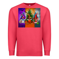 Cardinal halloween gnomes Premium Sweatshirt - FaDigitalArtStudio