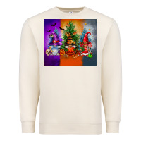 Sandshell halloween gnomes Premium Sweatshirt - FaDigitalArtStudio