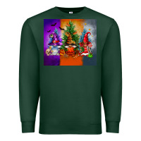 Sports Green halloween gnomes Premium Sweatshirt - FaDigitalArtStudio