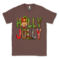 Chestnut Holly Jolly elf gnome Classic Tee - NancyCooperArtShop