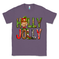 Lavender Holly Jolly elf gnome Classic Tee - NancyCooperArtShop