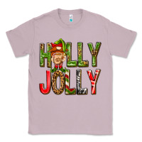 Lilac Holly Jolly elf gnome Classic Tee - NancyCooperArtShop