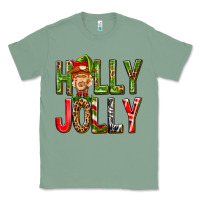 Sage Holly Jolly elf gnome Classic Tee - NancyCooperArtShop