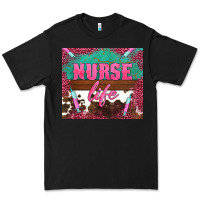 Black western nurse life needle Premium Tee - BarkalooDesign