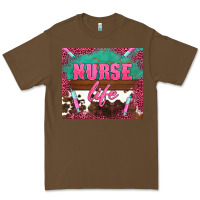 Cacao western nurse life needle Premium Tee - BarkalooDesign