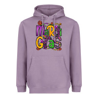 Lavender mardi gras Heavyweight Hoodie - OliviaCreatesArt