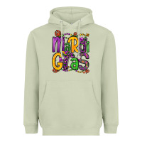 Matcha mardi gras Heavyweight Hoodie - OliviaCreatesArt