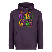 Plum mardi gras Heavyweight Hoodie - OliviaCreatesArt