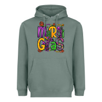 Sage mardi gras Heavyweight Hoodie - OliviaCreatesArt