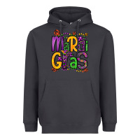 Smoke mardi gras Heavyweight Hoodie - OliviaCreatesArt