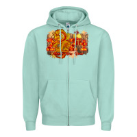 Seafoam year of the dragon chinese new year 2024 Zipper Hoodie - CowGirlArtShop