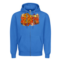True Royal year of the dragon chinese new year 2024 Zipper Hoodie - CowGirlArtShop