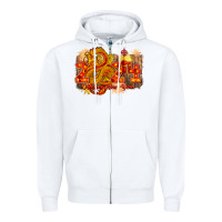 White year of the dragon chinese new year 2024 Zipper Hoodie - CowGirlArtShop