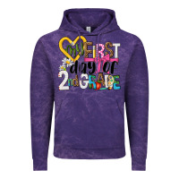 Cloud Purple my first day of 2nd grade Vintage Hoodie - NancyCooperArtShop