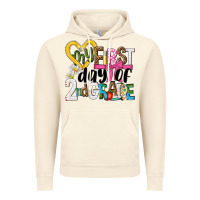 Vintage Artic my first day of 2nd grade Vintage Hoodie - NancyCooperArtShop