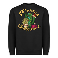 Black Cactus Christmas Heavyweight Sweatshirt - Bettercallsaul