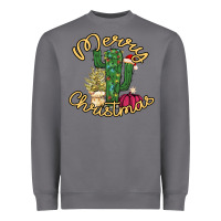 Cactus Christmas Heavyweight Sweatshirt | Teevron