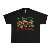 Black no place like for the holiday Urban Heavy Tee - MaliasSmallBusiness
