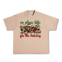 Burro no place like for the holiday Urban Heavy Tee - MaliasSmallBusiness