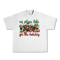 Lunar Rock no place like for the holiday Urban Heavy Tee - MaliasSmallBusiness