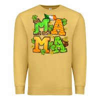 Antique Gold St. Patrick's Day mama Premium Sweatshirt - OliviaCreatesArt