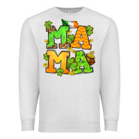 Oatmeal Heather St. Patrick's Day mama Premium Sweatshirt - OliviaCreatesArt