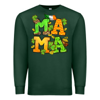 Sports Green St. Patrick's Day mama Premium Sweatshirt - OliviaCreatesArt