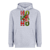 Heather Grey ho ho ho gnomes fa Heavyweight Hoodie - FaDigitalArtStudio