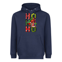 Navy ho ho ho gnomes fa Heavyweight Hoodie - FaDigitalArtStudio