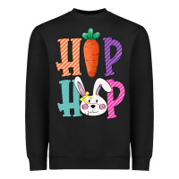 Black hip hop easter girls toddlers kids leopard bunny Heavyweight Sweatshirt - Bettercallsaul
